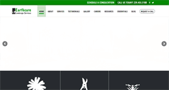 Desktop Screenshot of earthcarelandscape.com