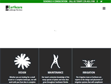 Tablet Screenshot of earthcarelandscape.com